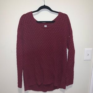 Old navy Maroon sweater